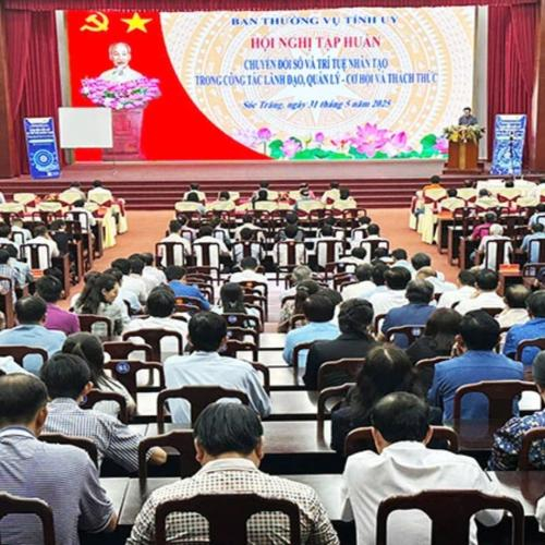 Sóc Trăng: Gần 8000 Đại Biểu Được Tập Huấn Chuyển Đổi Số Và Trí Tuệ Nhân Tạo